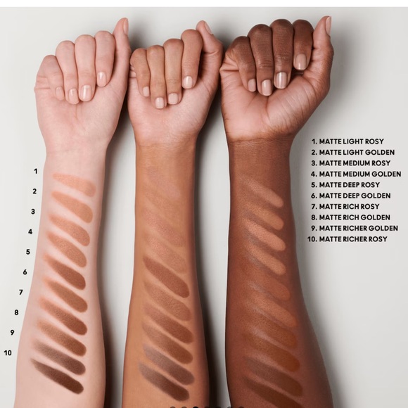 M•A•C SKINFINISH MATTE BRONZER collection set W/ BRUSH - Picture 8 of 16